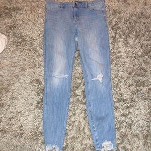 Hollister high rise skinny jeans